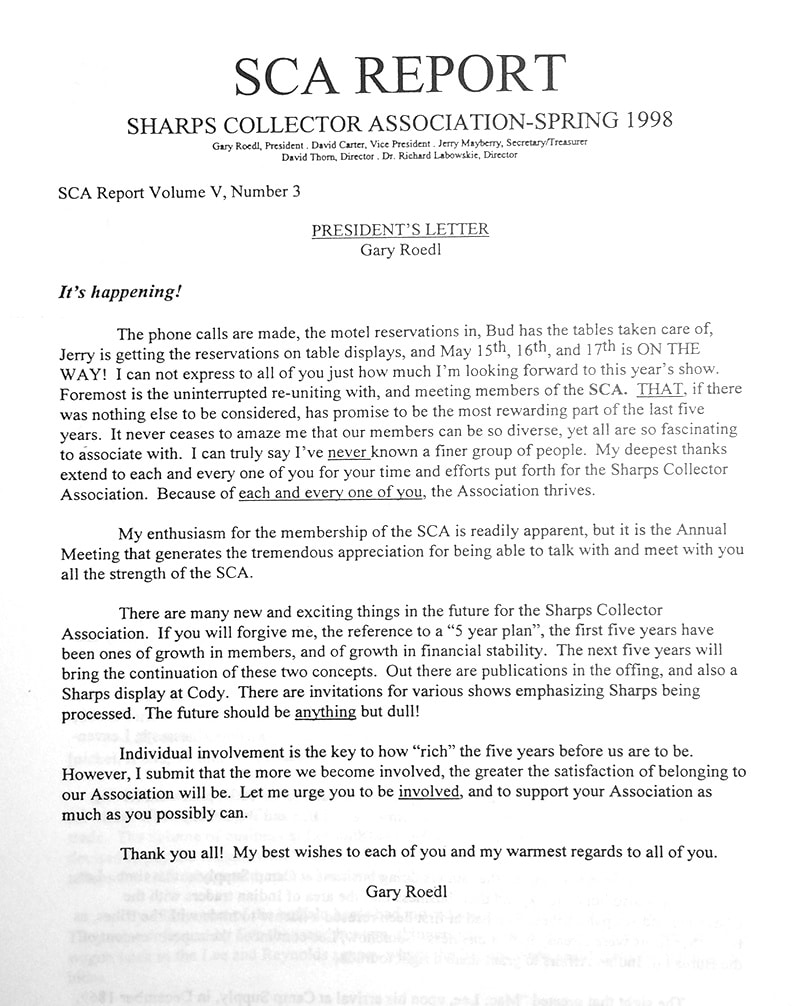 SCA Report Vol 5 3 Spring 1998