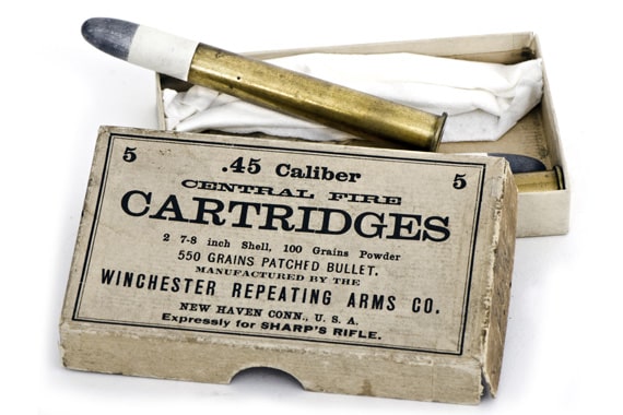 Sharps Ammunition - WRA .45CAL 2 7/8″Shell