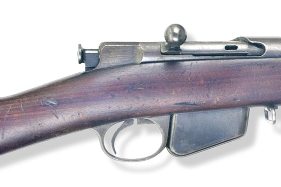 Sharps Lee Military Rifle Magazine Closeup