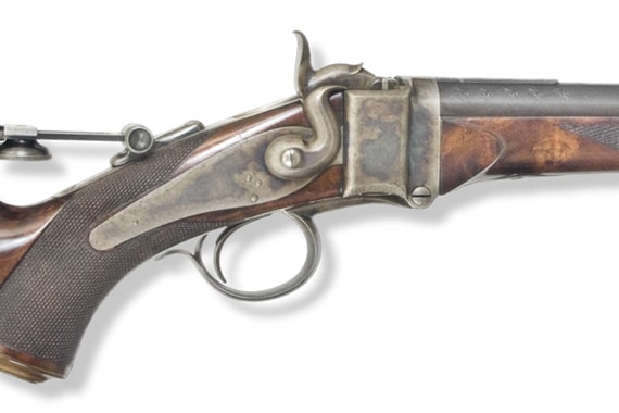 Sharps Model 1877 Lr Closeup