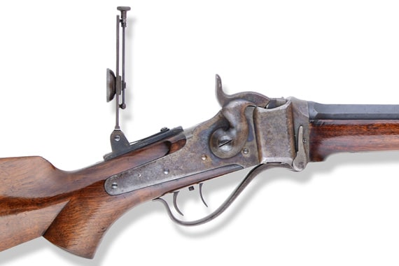 Sharps Model 74 Schuetzen Closeup
