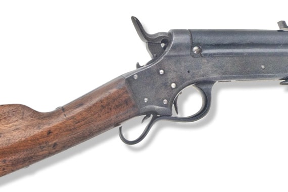 Sharps Model Sharps Hankins Navy Carbine Closeup