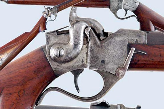 Sharps Pistol Rifle Closeup